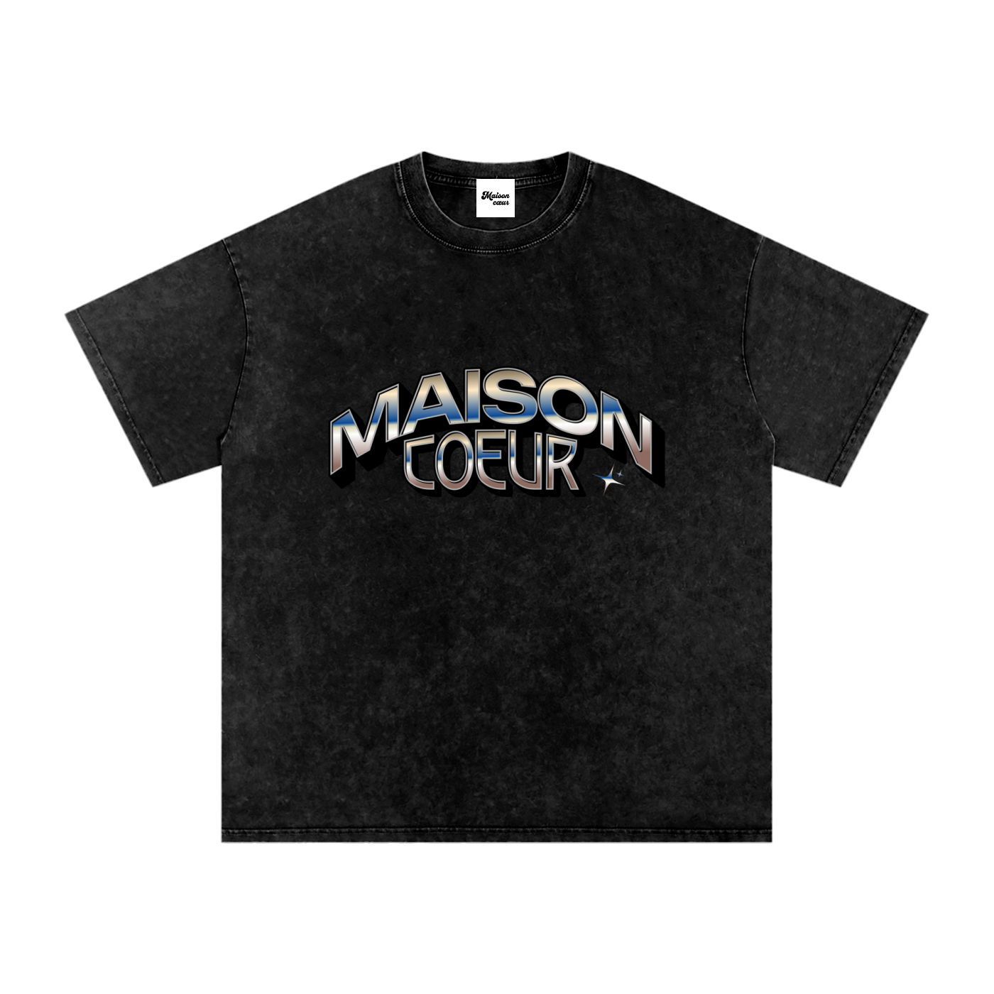 Snow Washed T-Shirt “metallic”