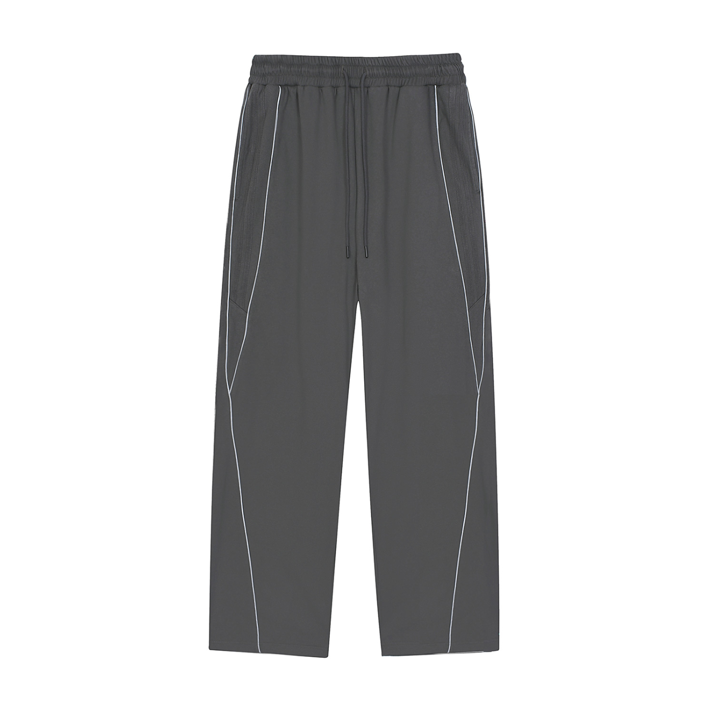 Reflection Striped Straight-Leg Sweatpants
