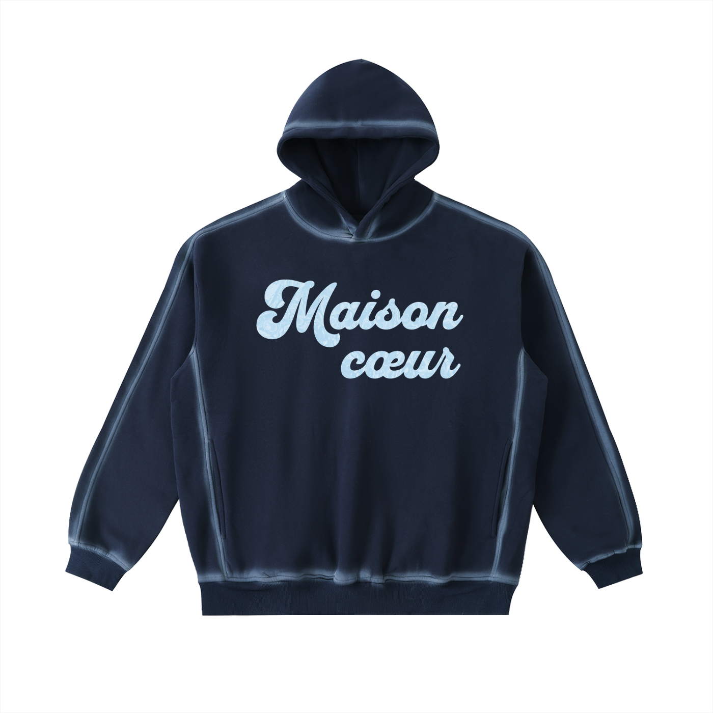 Maison Cœur – Sunfaded Edge Fleece Hoodie