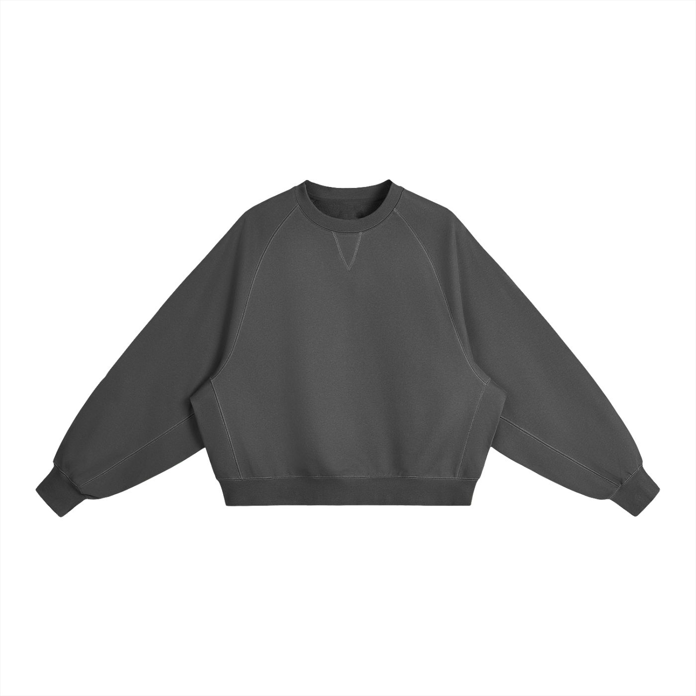 Heavyweight Dolman Sleeve Boxy Sweatshirt “FEAR THE HIGHEST”