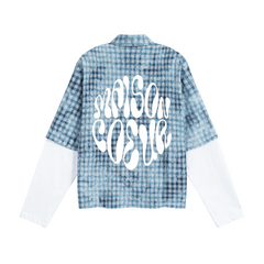 Trompe Blouse — Blauw