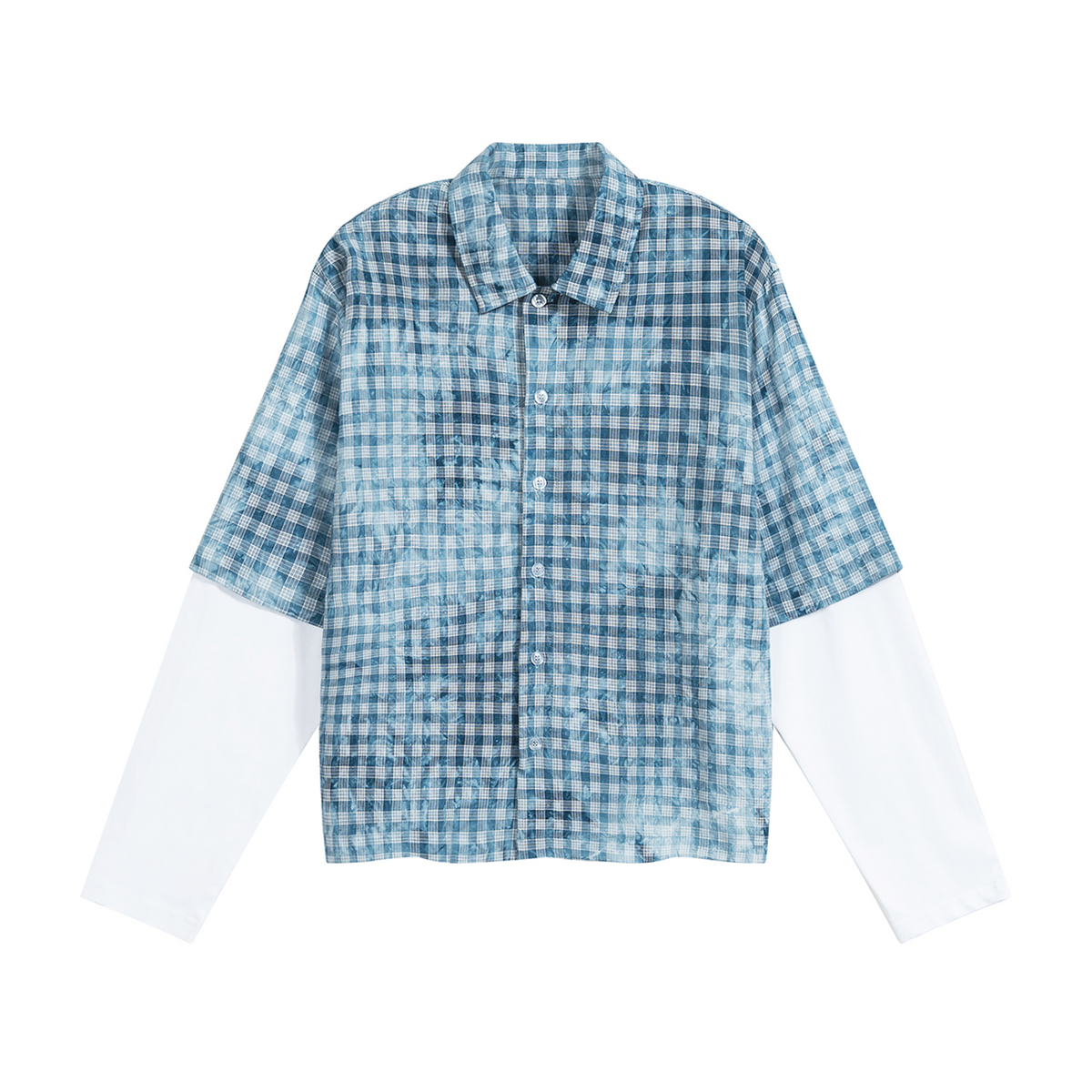 Trompe Blouse — Blauw