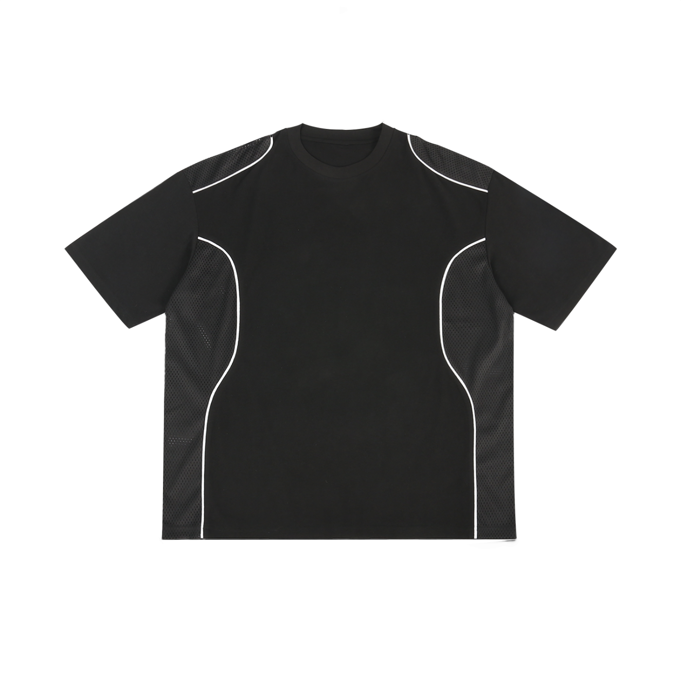 Maison Cœur - Contrast Piped Panel T-Shirt