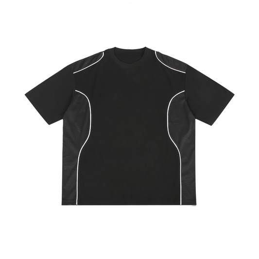 Maison Cœur - Contrast Piped Panel T-Shirt