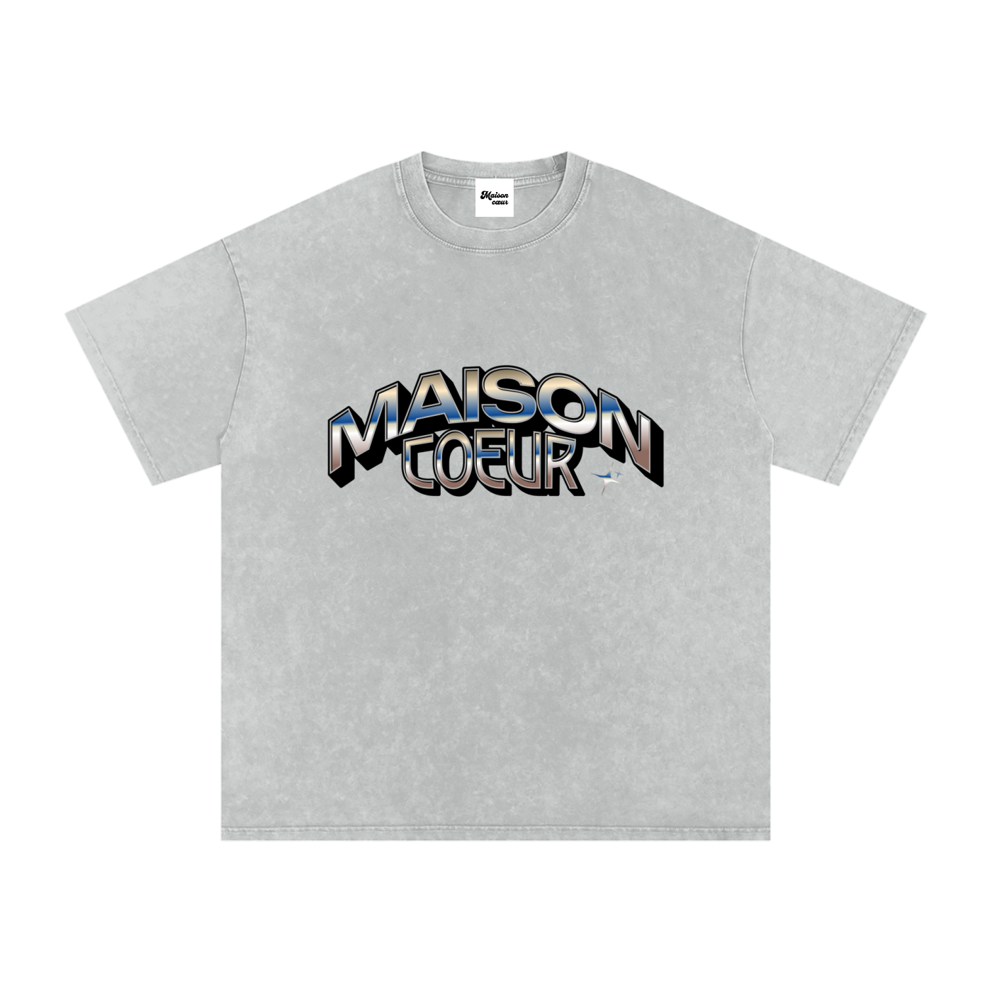 Snow Washed T-Shirt “metallic”