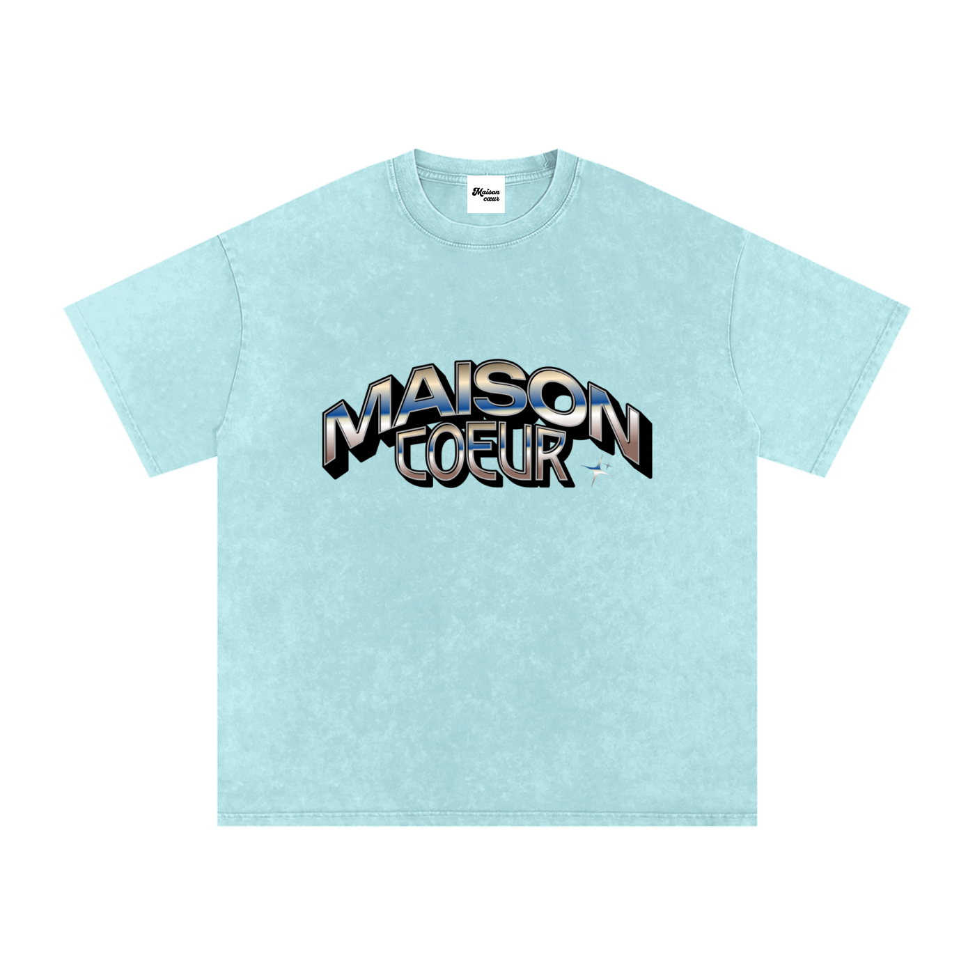 Snow Washed T-Shirt “metallic”