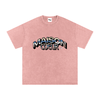 Snow Washed T-Shirt “metallic”